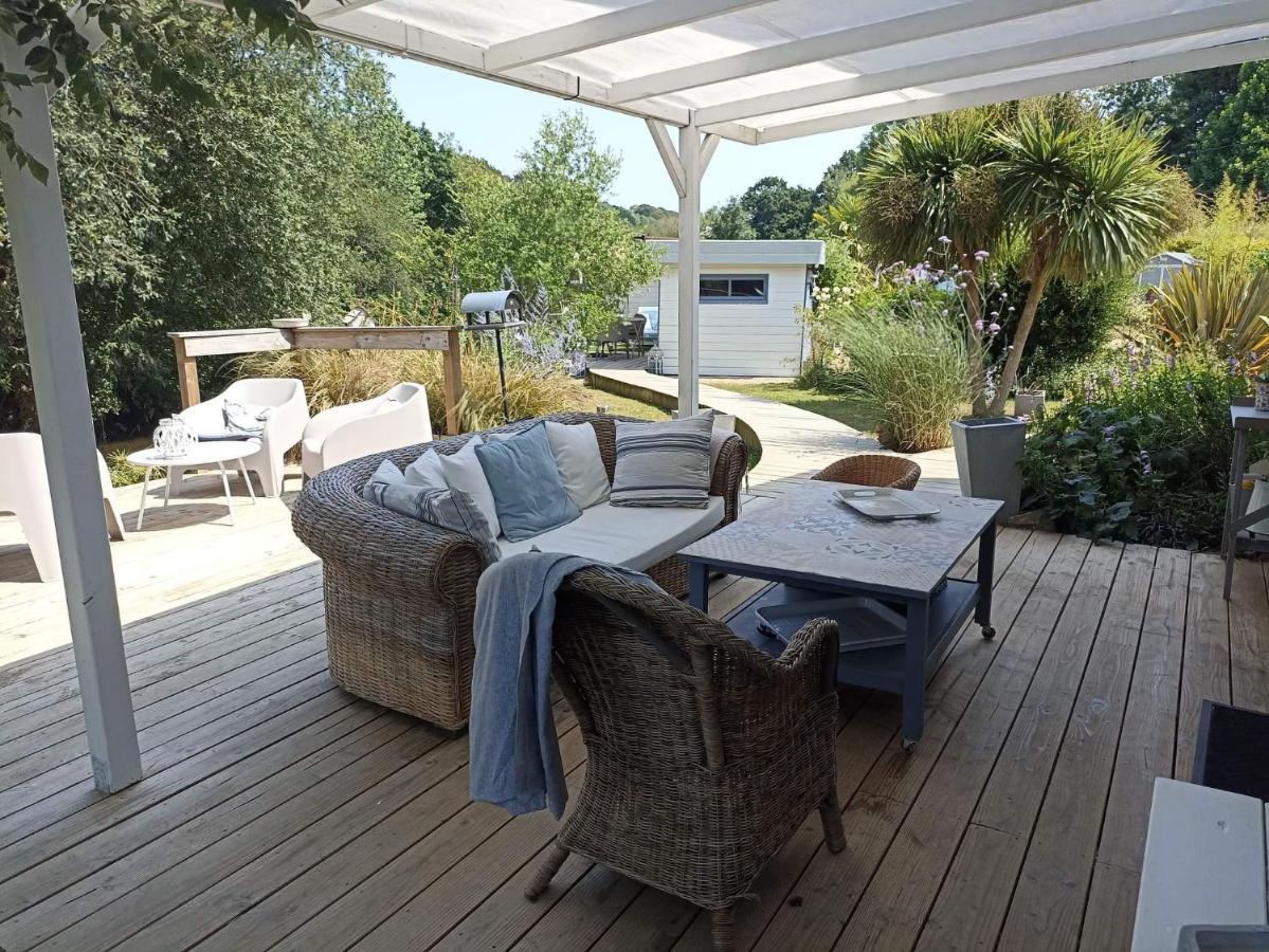 Lodge Avec Vue Sur La Riviere Lannion Eksteriør bilde