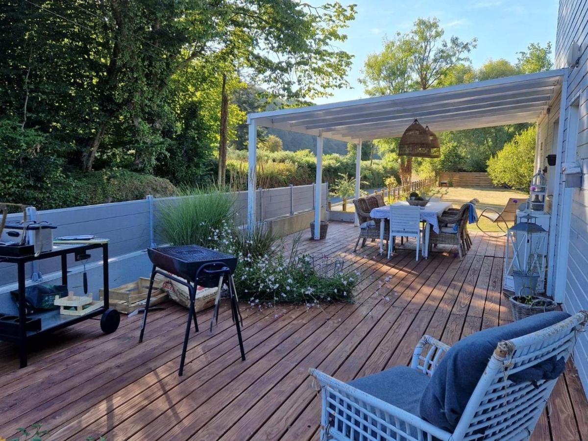 Lodge Avec Vue Sur La Riviere Lannion Eksteriør bilde